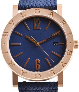 Bulgari Bulgari 103132 Carbon fiber Blue