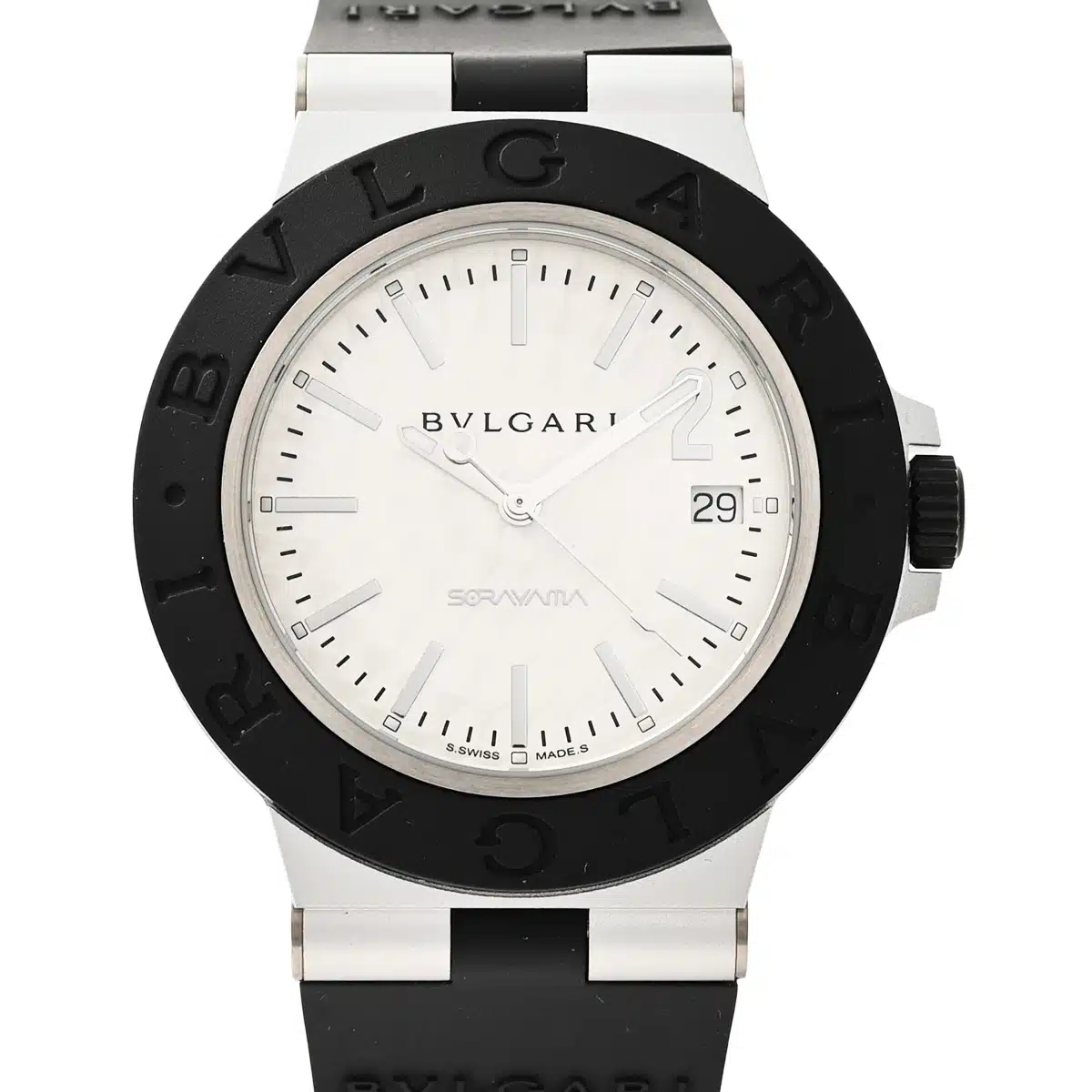 Bulgari Bvlgari Bvlgari 103703 40mm Titanium and Aluminium Silver