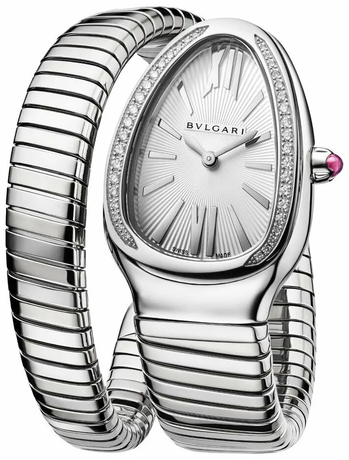 Bulgari Serpenti Tubogas 101828 35mm Stainless steel Silver 2