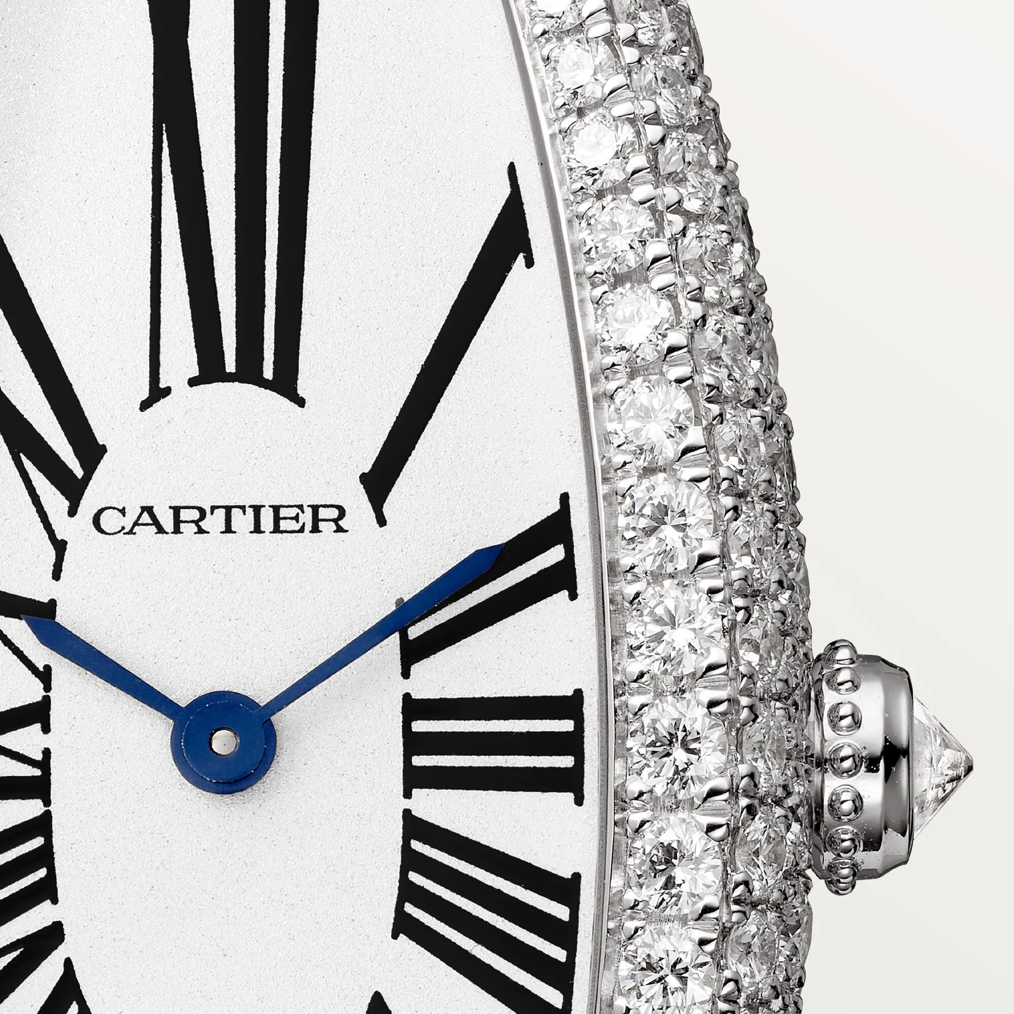 Cartier Baignoire Allongée WJBA0007 47mm White gold and 18k white gold Silver 6