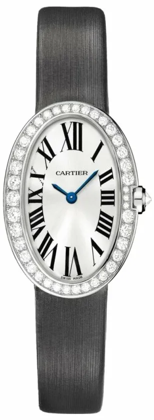 Cartier Baignoire WB520008 31.5mm White gold and 18k white gold Silver