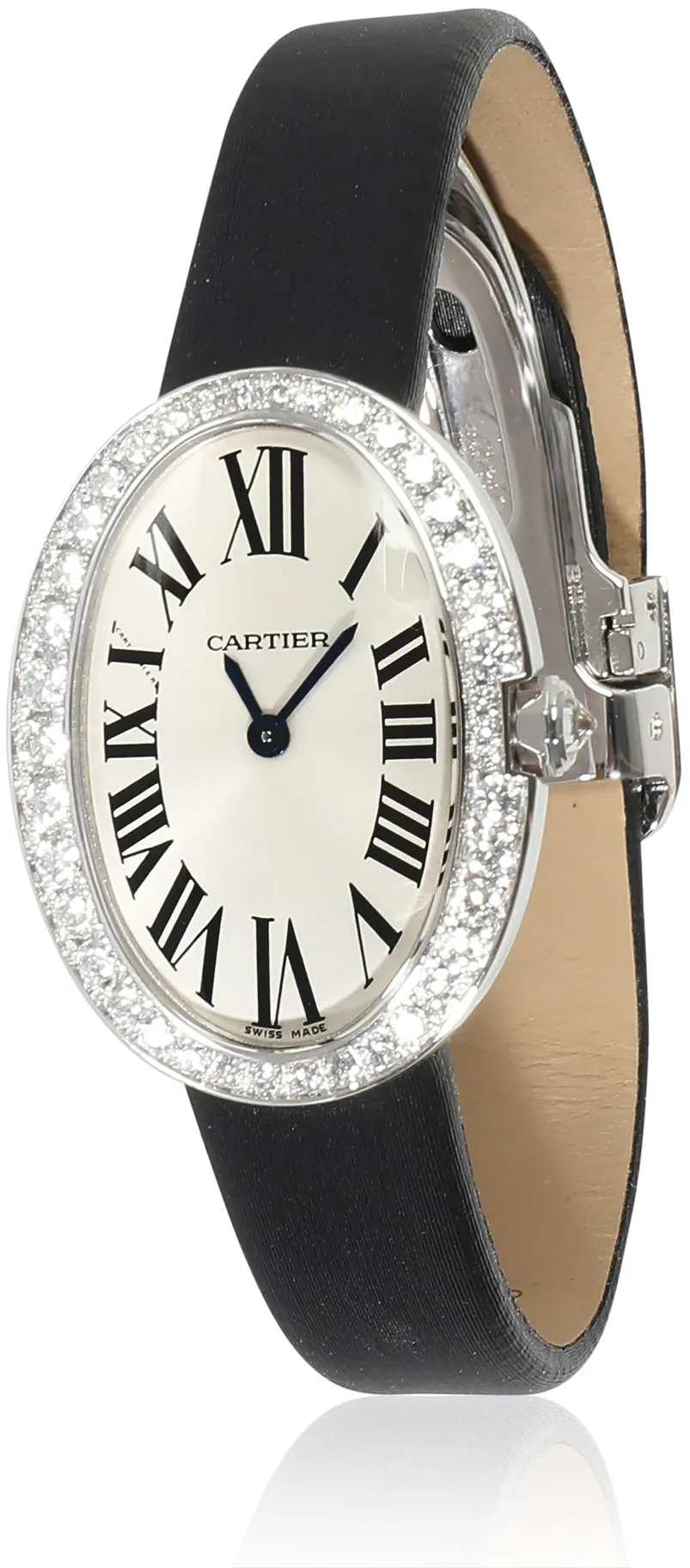 Cartier Baignoire wb520027 25mm White gold and 18k white gold Silver