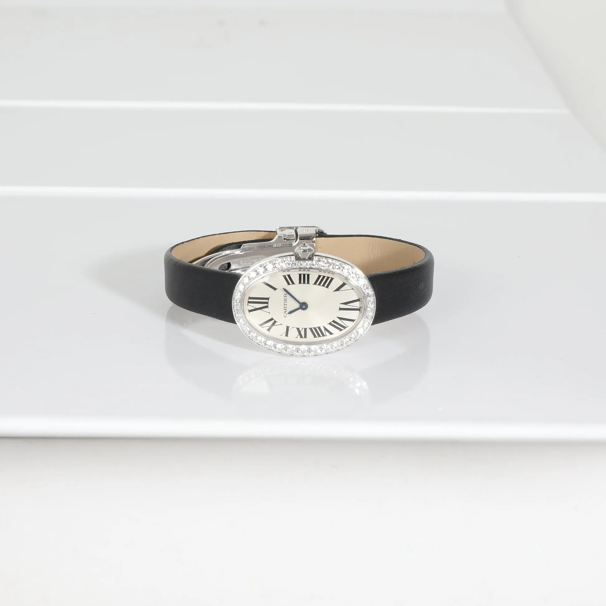 Cartier Baignoire wb520027 25mm White gold and 18k white gold Silver 5