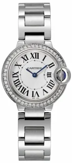 Cartier Ballon Bleu 28mm W4BB0015 Stainless steel White