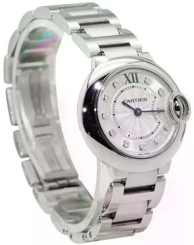 Cartier Ballon Bleu 28mm WE902073 28mm Stainless steel White 2