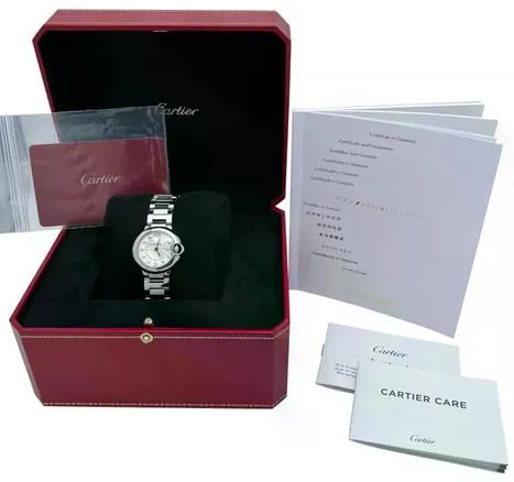 Cartier Ballon Bleu 28mm WE902073 28mm Stainless steel White 8