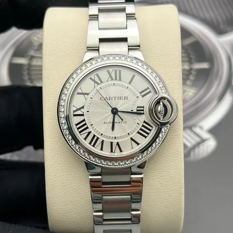 Cartier Ballon Bleu 33mm W4BB0016 33mm Stainless steel Silver