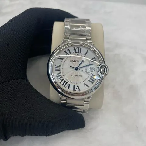 Cartier Ballon Bleu 42mm W69012Z4 42mm Stainless steel Silver