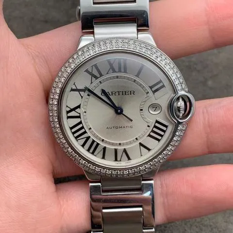 Cartier Ballon Bleu 42mm W69012Z4 42mm Stainless steel Silver