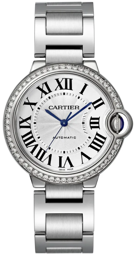 Cartier Ballon Bleu de Cartier W4BB0024 36.5mm Stainless steel Silver