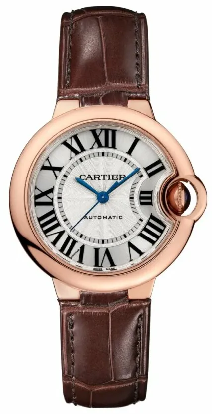 Cartier Ballon Bleu de Cartier W6920097 33mm Rose gold and 18k rose gold White