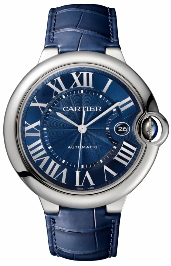 Cartier Ballon Bleu de Cartier WSBB0027 42mm Stainless steel Guilloché