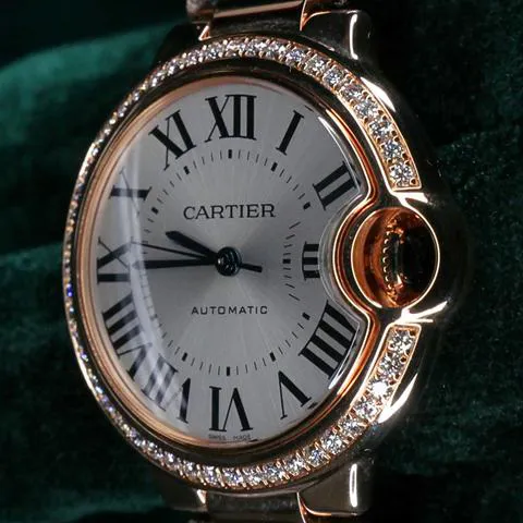 Cartier Ballon Bleu WJBB0036 33mm Rose gold Silver 4