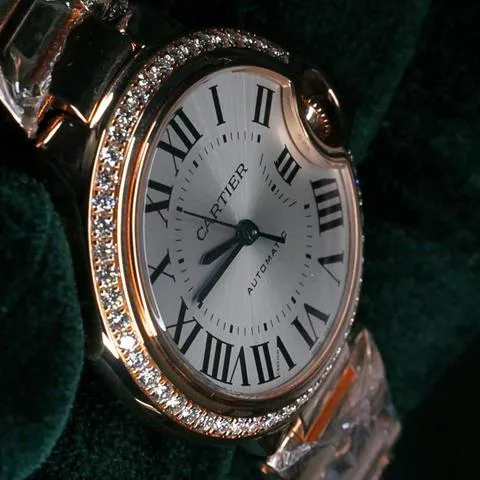 Cartier Ballon Bleu WJBB0036 33mm Rose gold Silver 6