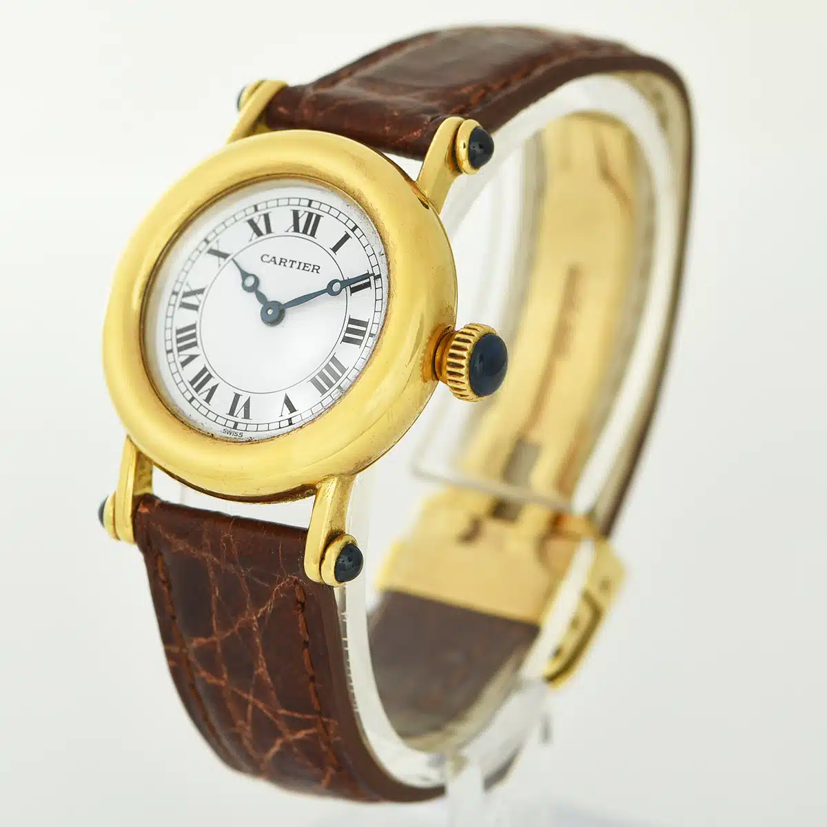 Cartier Diabolo 1440 32mm Yellow gold Silver 1