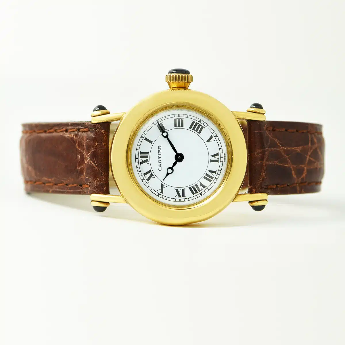 Cartier Diabolo 1440 32mm Yellow gold Silver 3