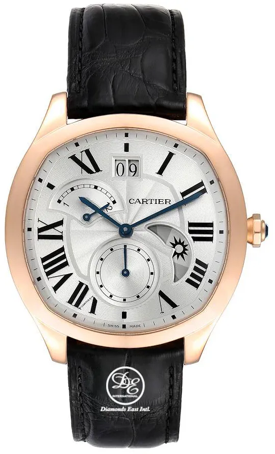 Cartier Drive de Cartier WGNM0005 40mm Rose gold Silver