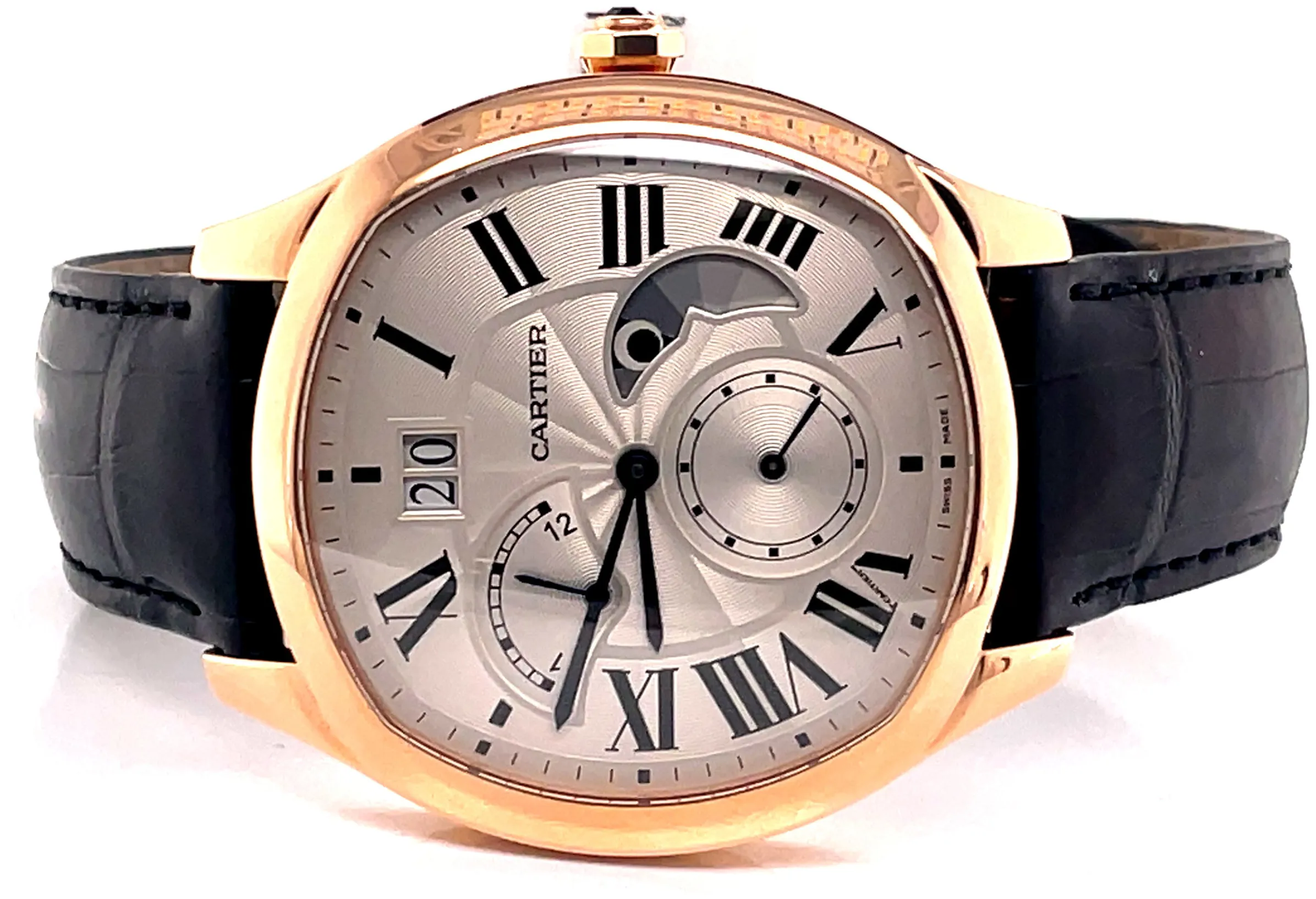 Cartier Drive de Cartier WGNM0005 40mm Rose gold Silver 1