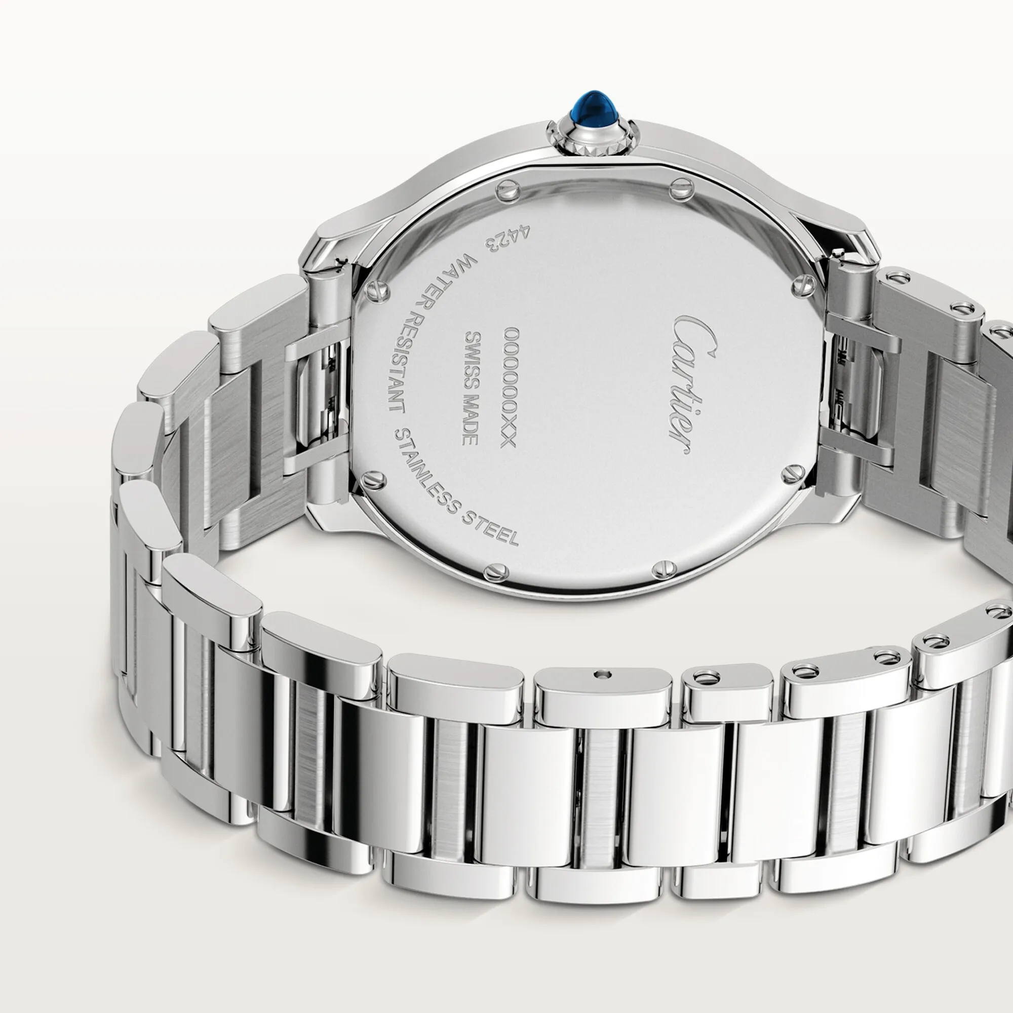 Cartier Must de Cartier WSRN0034 36.5mm Stainless steel Silver 3