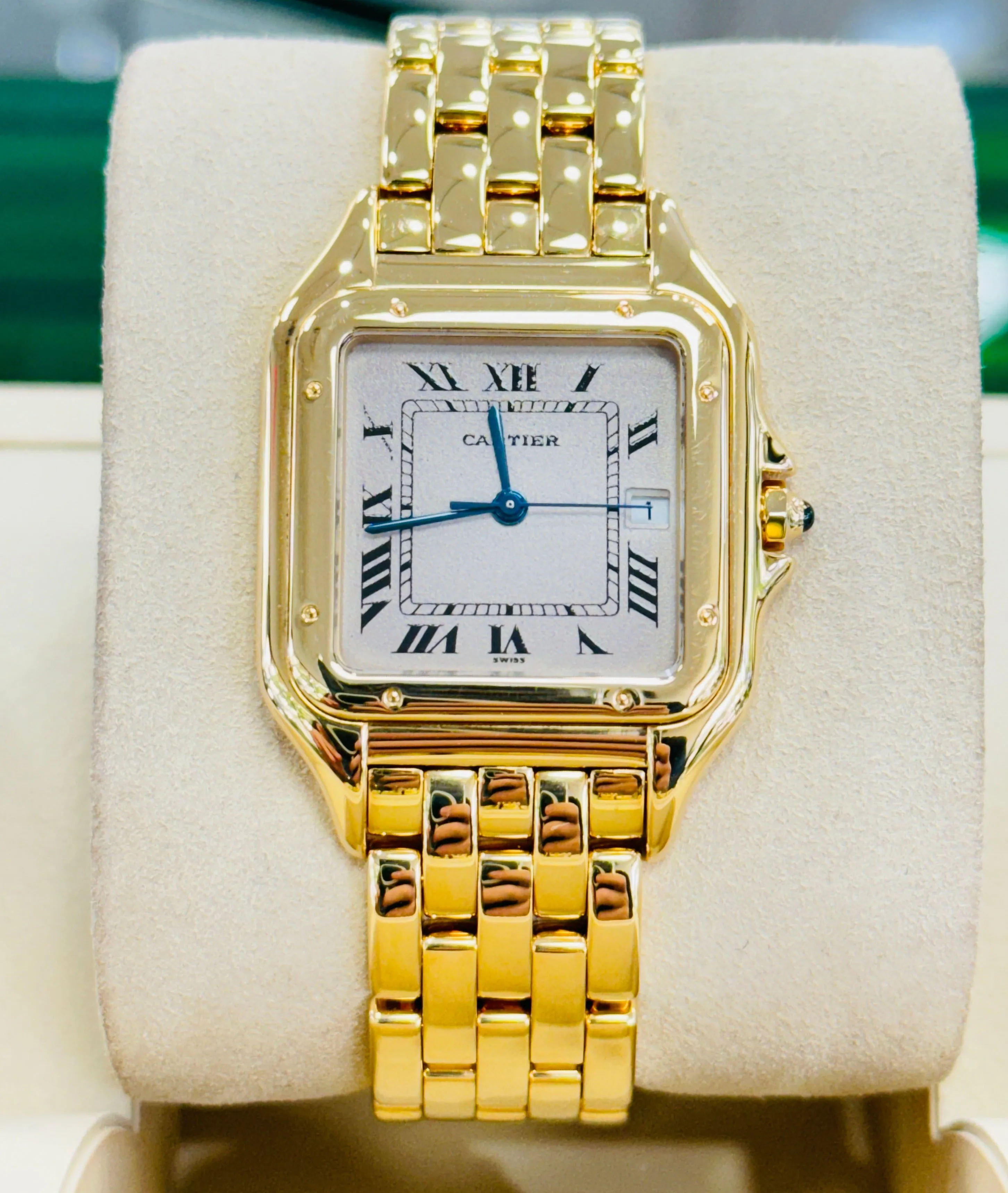 Cartier Panthère 1060 29mm Yellow gold and 18k yellow gold Silver