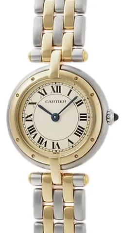 Cartier Panthère 166920 23mm Yellow gold and Stainless steel Cream