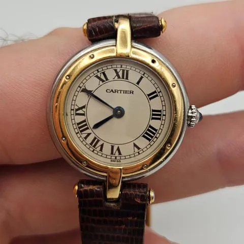 Cartier Panthère 166920 24mm Yellow gold and Stainless steel White 5