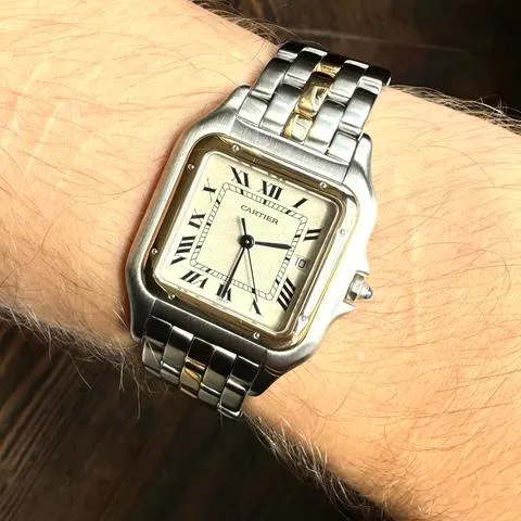 Cartier Panthère 83957 29mm Yellow gold and Stainless steel White 1