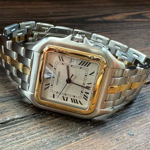 Cartier Panthère 83957 29mm Yellow gold and Stainless steel White 2