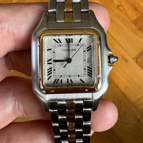 Cartier Panthère 83957 29mm Yellow gold and Stainless steel White 5