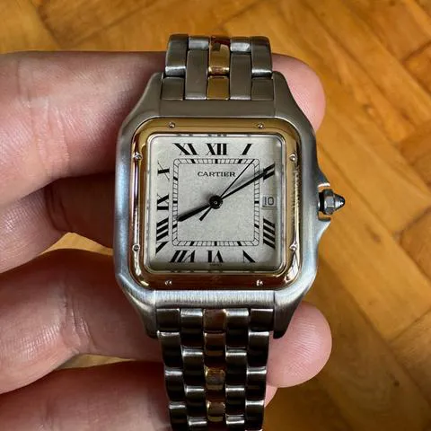 Cartier Panthère 83957 29mm Yellow gold and Stainless steel White 6