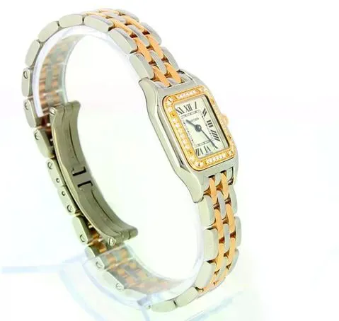 Cartier Panthère W3PN0006 22mm Yellow gold and Stainless steel Silver 1