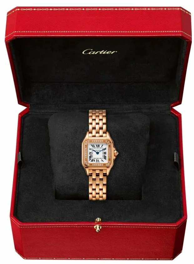 Cartier Panthère WJPN0008 22mm Rose gold and 18k rose gold Silver 1