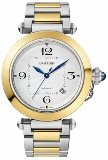 Cartier Pasha de Cartier W2PA0009 Stainless steel silvered