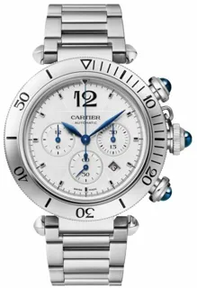 Cartier Pasha de Cartier WSPA0018 41mm Stainless steel Silver