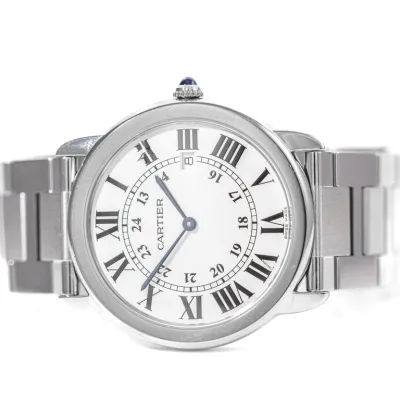 Cartier Ronde Solo de Cartier 3603 36mm Stainless steel Silver 2