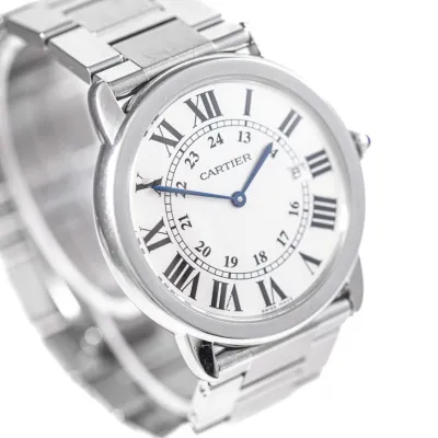 Cartier Ronde Solo de Cartier 3603 36mm Stainless steel Silver 7