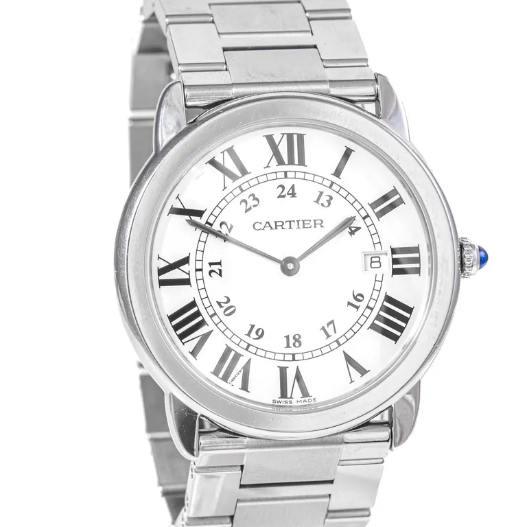 Cartier Ronde Solo de Cartier 3603 36mm Stainless steel Silver