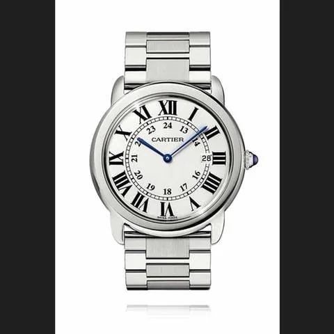 Cartier Ronde Solo de Cartier W6701011 42mm Stainless steel Silver