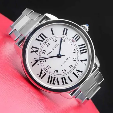 Cartier Ronde Solo de Cartier W6701011 42mm Stainless steel Silver 2