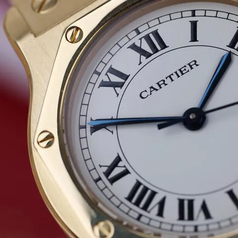 Cartier Santos 2965 30mm Yellow gold White 6