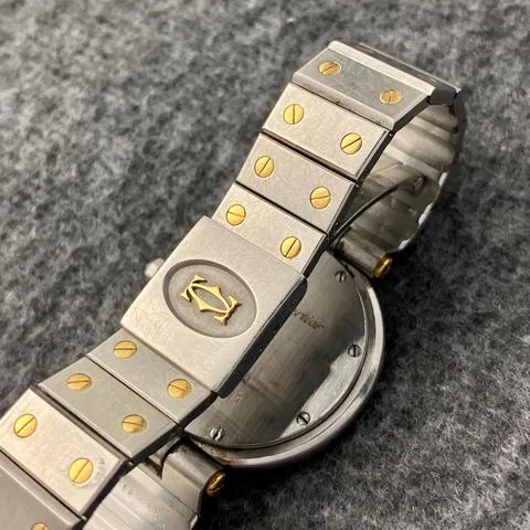 Cartier Santos 8191 27mm Yellow gold and Stainless steel White 5