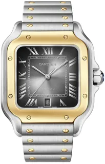 Cartier Santos W2SA0030 Stainless steel Gray