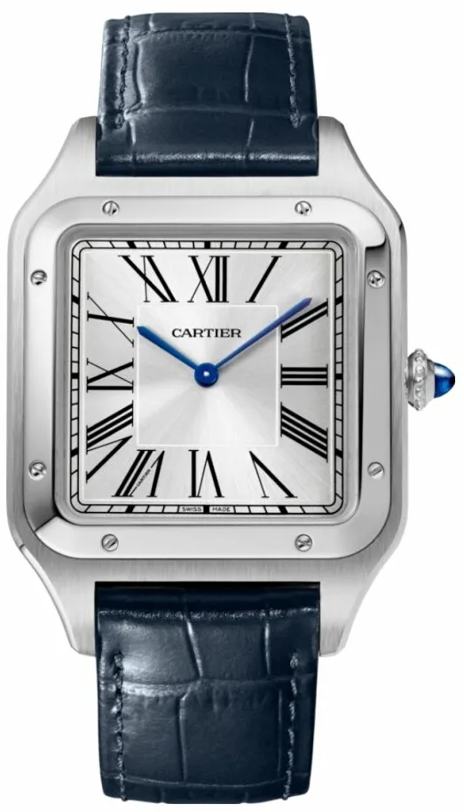 Cartier Santos Dumont WSSA0032 46.5mm Stainless steel Sunray