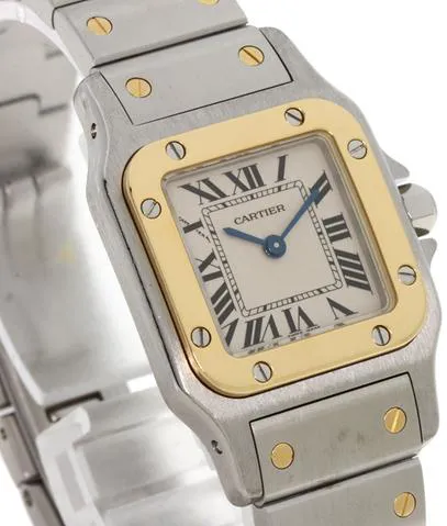 Cartier Santos Galbée SM W20012C4 24mm Stainless steel Champagne 2