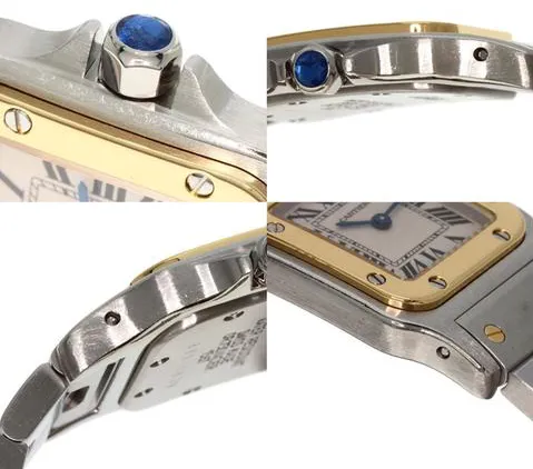 Cartier Santos Galbée SM W20012C4 24mm Stainless steel Champagne 5