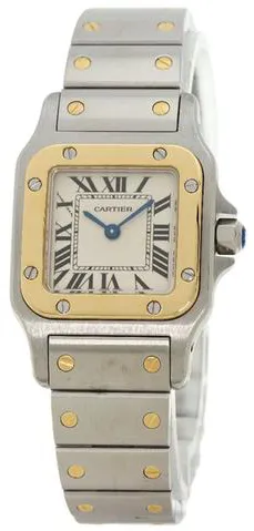 Cartier Santos Galbée SM W20012C4 24mm Stainless steel Champagne 9