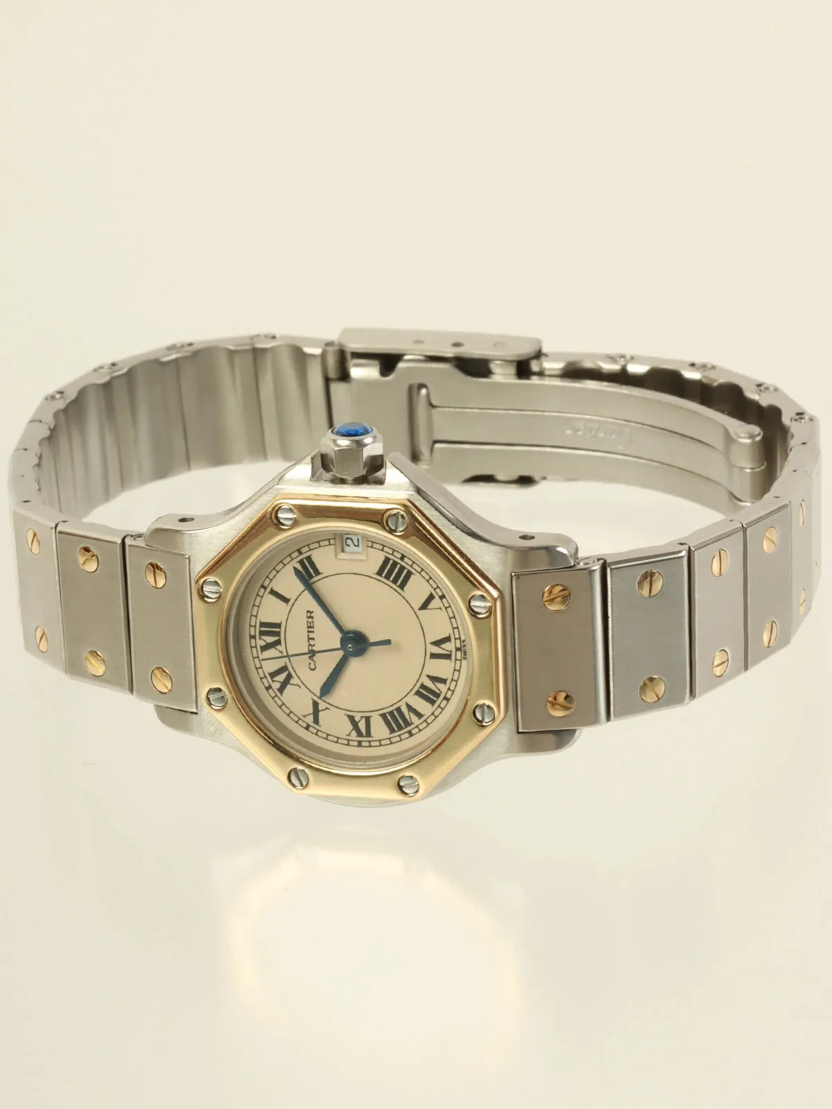 Cartier Santos Octagon Silver 3