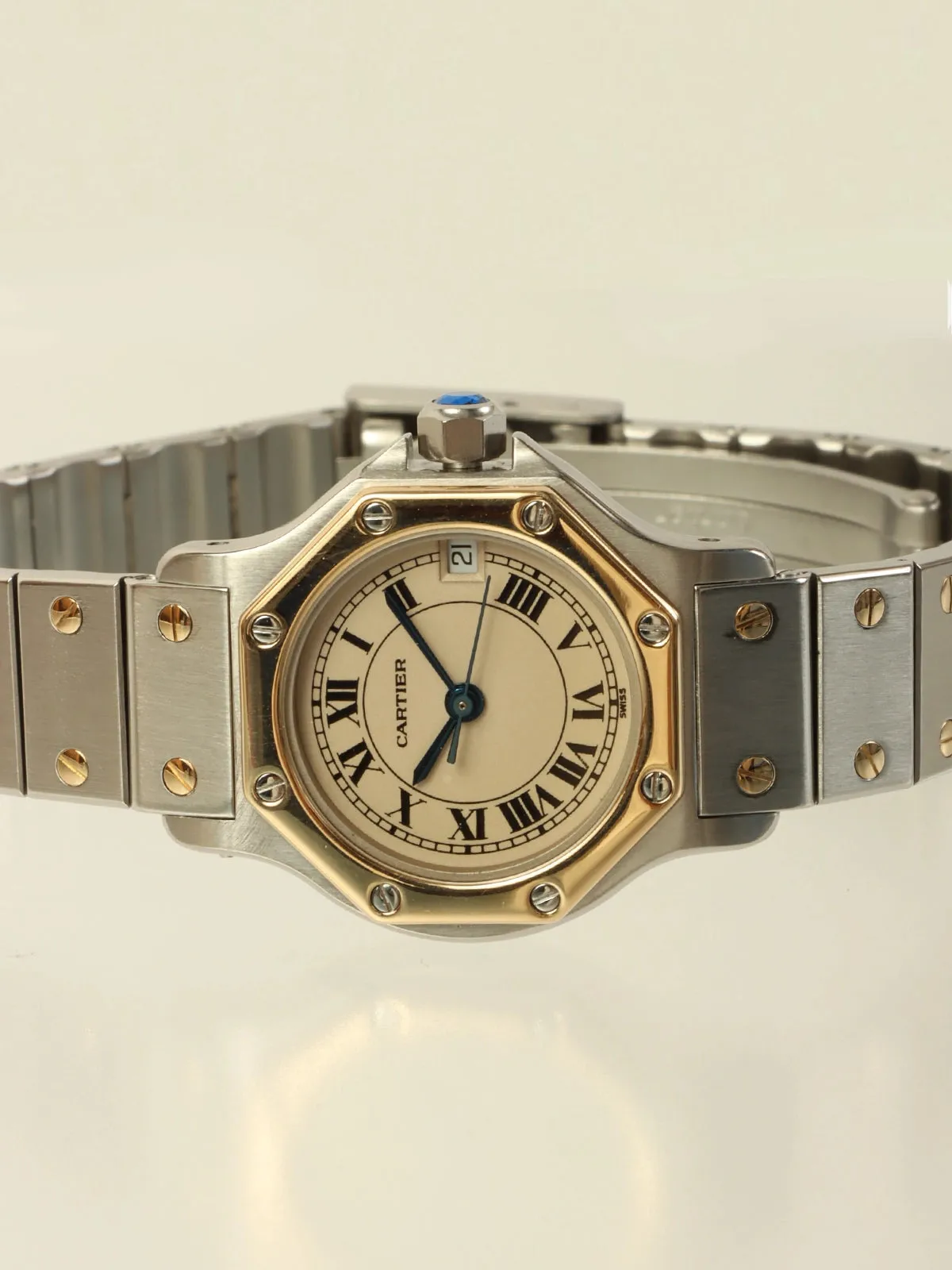 Cartier Santos Octagon Silver 4