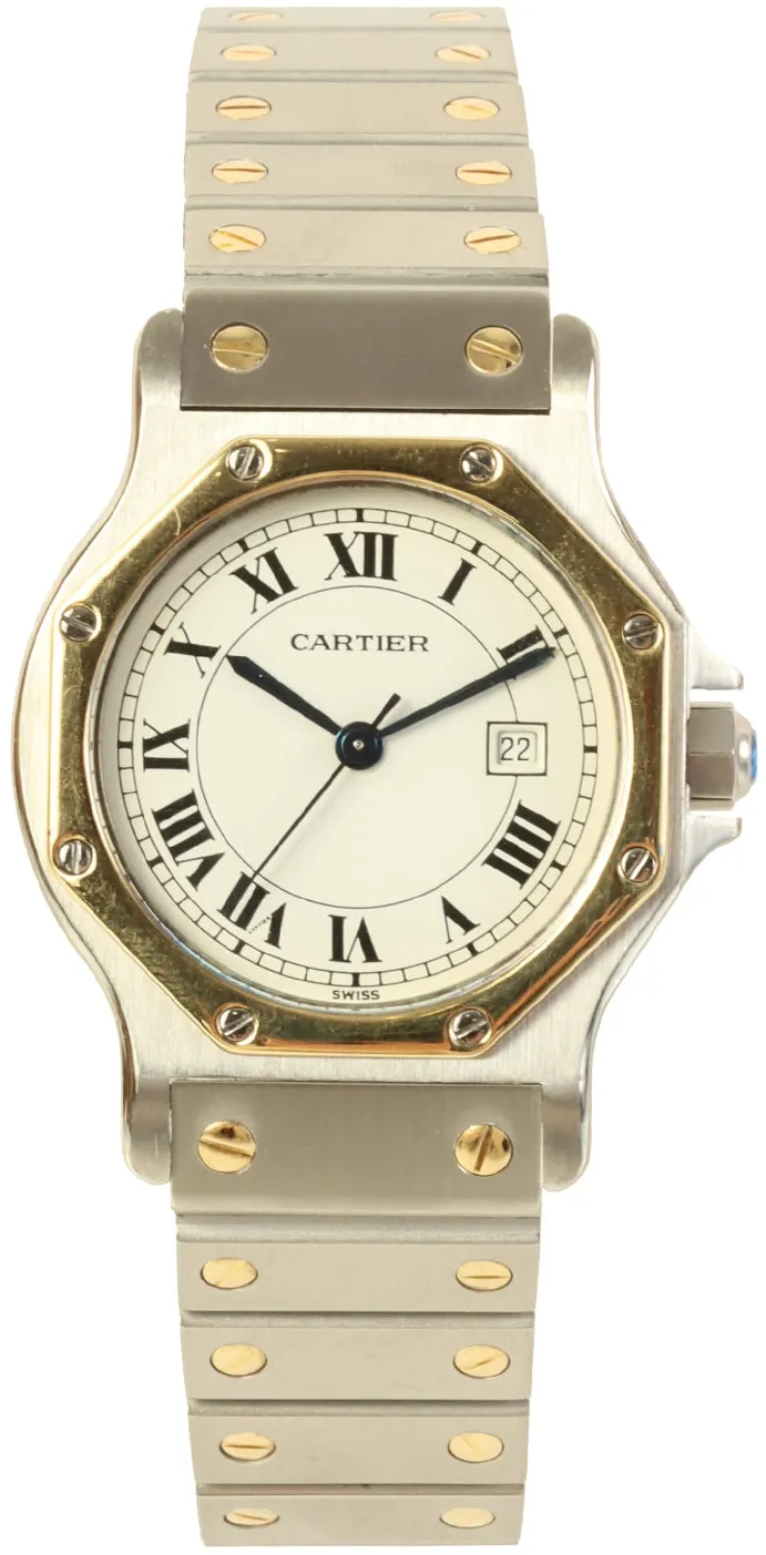 Cartier Santos Octagon Silver