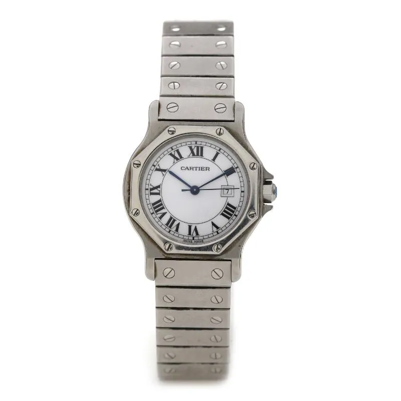 Cartier Santos Octagon 30mm Stainless steel